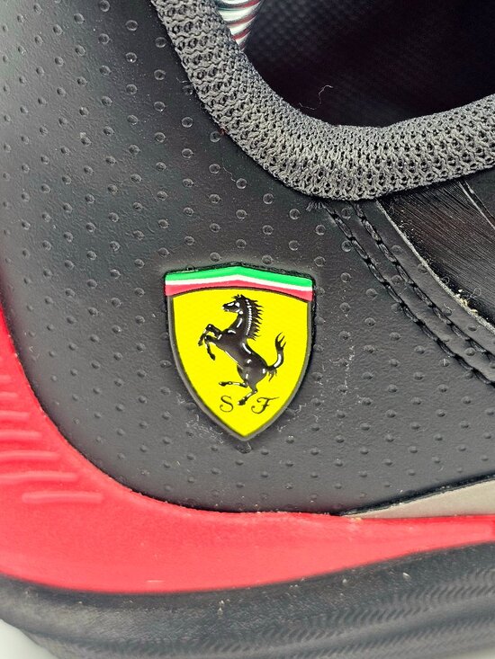 Puma Scuderia Ferrari Drift Cat Decima 307269 Shoe Sneaker Black Red Men Size 7C main image 9